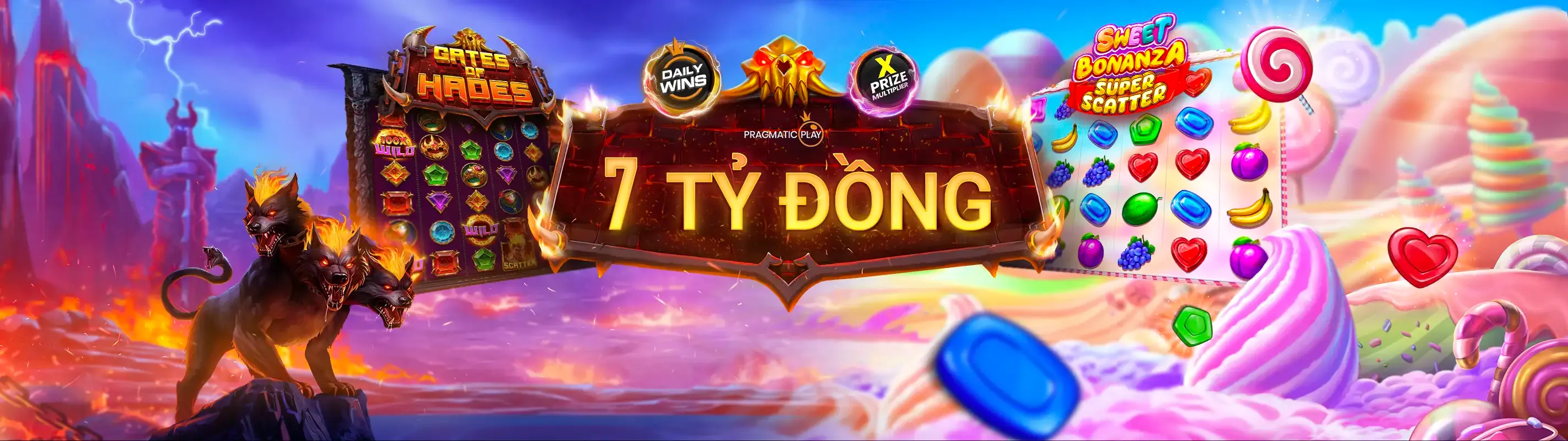 Sân vận động với ánh đèn rực rỡ và logo 007win